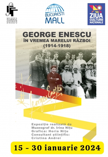 Expoziția "GEORGE ENESCU în vremea Marelui Război (1914-1918)" la București Mall-Vitan